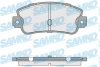 Комплект гальмівних накладок, дискове гальмо SAMKO 5SP106 (фото 1)