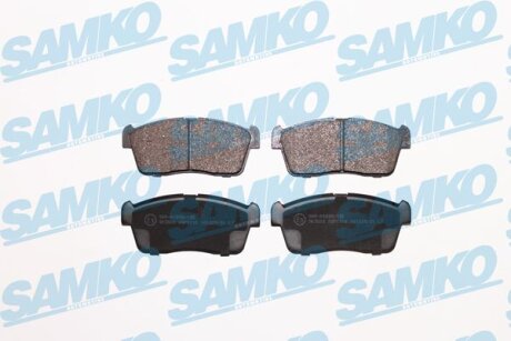 Комплект гальмівних накладок, дискове гальмо SAMKO 5SP1110