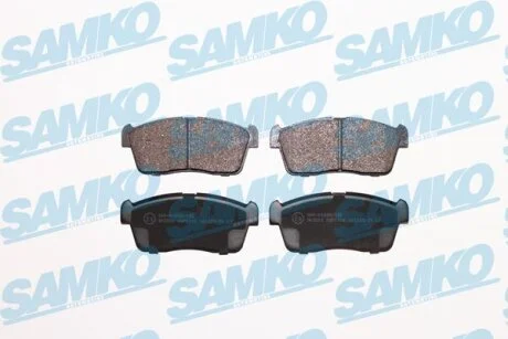 Комплект гальмівних накладок, дискове гальмо SAMKO 5SP1110