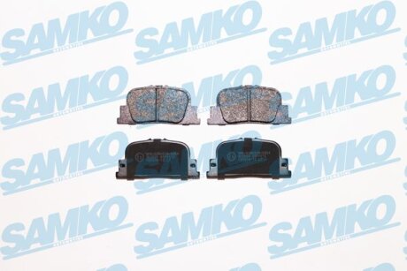 Комплект гальмівних накладок, дискове гальмо SAMKO 5SP1112