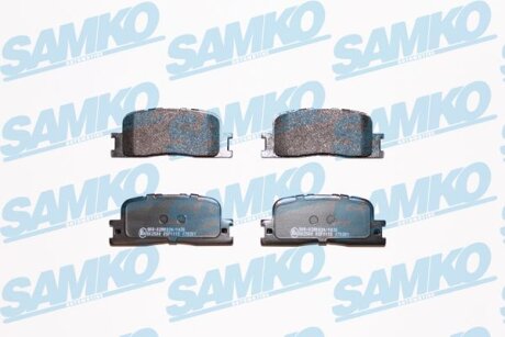 Колодки гальмівні передні Toyota Camry V30, Highlander, Lexus ES 96-> (LPR-) SAMKO 5SP1115