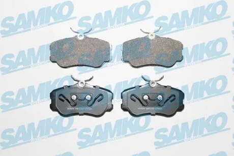 Комплект гальмівних накладок, дискове гальмо SAMKO 5SP1123