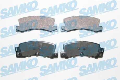 Комплект гальмівних накладок, дискове гальмо SAMKO 5SP1125