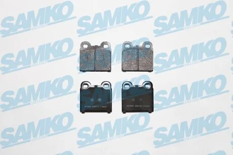 Комплект гальмівних накладок, дискове гальмо SAMKO 5SP112