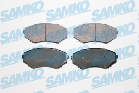 Комплект гальмівних накладок, дискове гальмо SAMKO 5SP1132