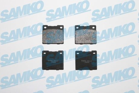 Комплект гальмівних накладок, дискове гальмо SAMKO 5SP113