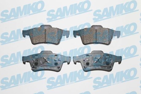 Комплект гальмівних накладок, дискове гальмо SAMKO 5SP1189