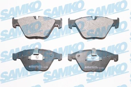 Колодки гальмівні передні BMW 3 (E90), 5 (E60), 7 (E65) 01-> (LPR-) SAMKO 5SP1193