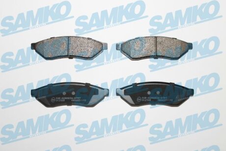 Колод. гальм. зад. Chevrolet Epica, Evanda (LPR-) SAMKO 5SP1198