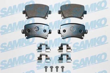 Колодки гальмівні SAMKO 5SP1219K