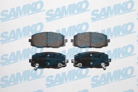 Комплект гальмівних накладок, дискове гальмо SAMKO 5SP1220