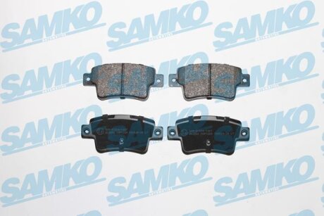 Комплект гальмівних накладок, дискове гальмо SAMKO 5SP1224