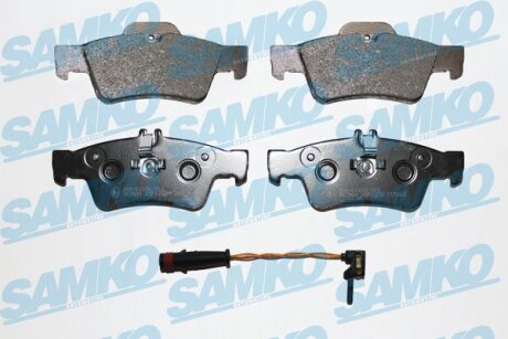 Комплект гальмівних накладок, дискове гальмо SAMKO 5SP1232A