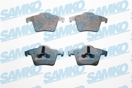 Комплект гальмівних накладок, дискове гальмо SAMKO 5SP1234