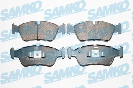 Комплект гальмівних накладок, дискове гальмо SAMKO 5SP1250