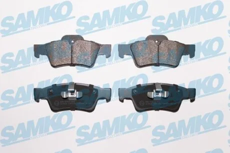 Комплект гальмівних накладок, дискове гальмо SAMKO 5SP1254
