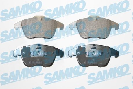 Колодки гальмівні передні Ford Mondeo IV універсал (07-15) (LPR-) SAMKO 5SP1255