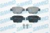 Комплект гальмівних накладок, дискове гальмо SAMKO 5SP1269 (фото 1)