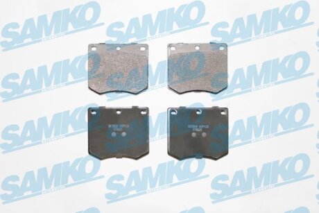 Комплект гальмівних накладок, дискове гальмо SAMKO 5SP126
