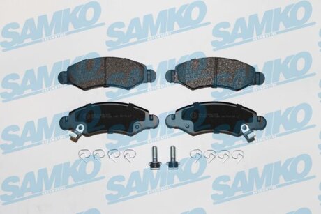 Комплект гальмівних накладок, дискове гальмо SAMKO 5SP1280