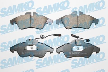 Колодки гальмівні передні MB Sprinter-VW LT (95-06) сист.ATE з датч. (LPR-) SAMKO 5SP1304