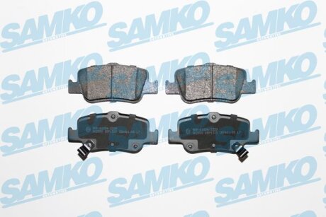 Колодки гальмівні задні Toyota Corolla 12-> (LPR-) SAMKO 5SP1315