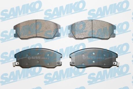 Колодки дискові Chevrolet Captiva, Opel Antara 06-> (LPR-) SAMKO 5SP1322