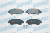 Колодки гальмівні передні Citroen C2, C4, C3, Berlingo, Peugeot 206, 207, 208, 307 96-&gt; (LPR-) SAMKO 5SP1327 (фото 1)