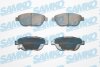 Комплект гальмівних накладок, дискове гальмо SAMKO 5SP1328 (фото 1)