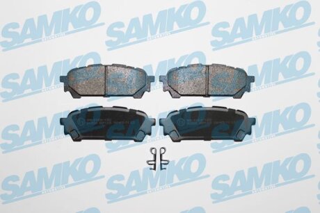 Комплект гальмівних накладок, дискове гальмо SAMKO 5SP1335