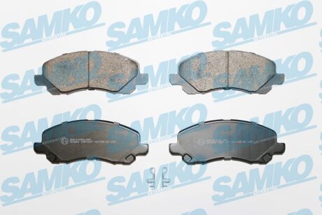 Колодки гальмівні передні Mitsubishi ASX (10->), Jeep Compass, Patriot (LPR-) SAMKO 5SP1347