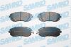 Колодки гальмівні передні Subaru Legacy, Outback BL/BR/BP 09-> (LPR-) SAMKO 5SP1363 (фото 1)