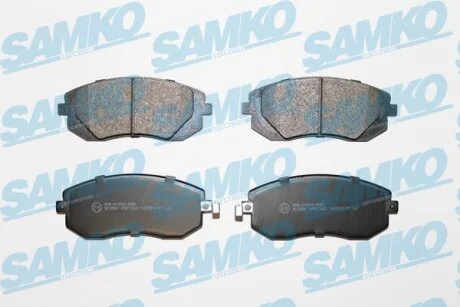 Колодки гальмівні передні Subaru Legacy, Outback BL/BR/BP 09-> (LPR-) SAMKO 5SP1363