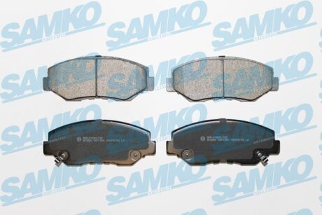 Комплект гальмівних накладок, дискове гальмо SAMKO 5SP1364