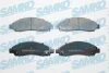 Комплект гальмівних накладок, дискове гальмо SAMKO 5SP1372 (фото 1)