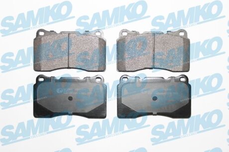 Комплект гальмівних накладок, дискове гальмо SAMKO 5SP1394