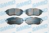 Колодки гальмівні передні Subaru Legacy 07-, Outback 09-, Forester 12->, Tribeca (LPR-) SAMKO 5SP1402 (фото 1)