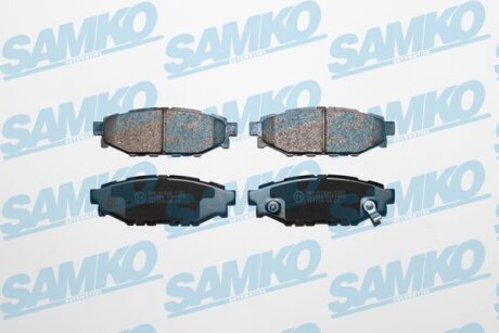 Колодки гальмівні задні Subaru Legacy, Outback, XV 1.5-3.6 77-> (LPR-) SAMKO 5SP1408