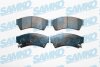 Колодки дискові передні Ford USA Fusion (06->), Mazda 6 (02-13) (LPR-) SAMKO 5SP1413 (фото 1)