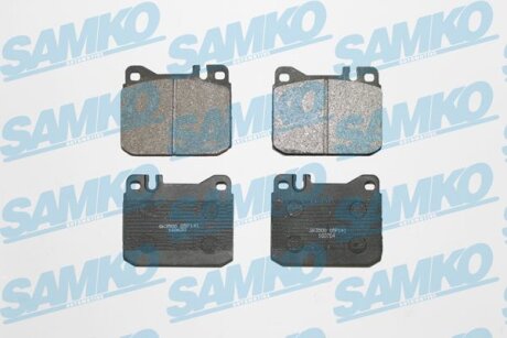Комплект гальмівних накладок, дискове гальмо SAMKO 5SP141