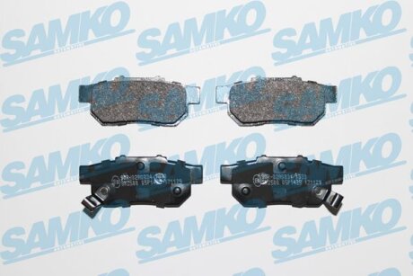 Комплект гальмівних накладок, дискове гальмо SAMKO 5SP1425