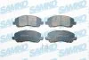 Комплект гальмівних накладок, дискове гальмо SAMKO 5SP1430 (фото 1)