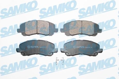Комплект гальмівних накладок, дискове гальмо SAMKO 5SP1430