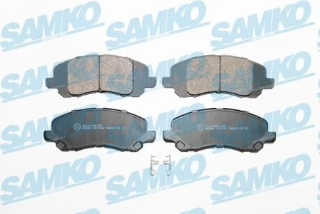 Комплект гальмівних накладок, дискове гальмо SAMKO 5SP1430