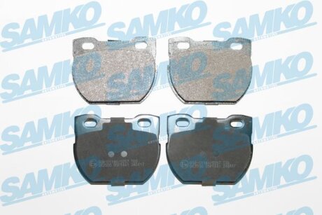 Комплект гальмівних накладок, дискове гальмо SAMKO 5SP1441
