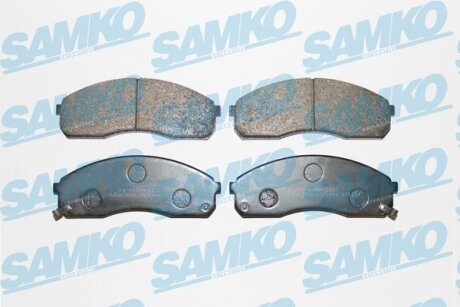 Комплект гальмівних накладок, дискове гальмо SAMKO 5SP1444