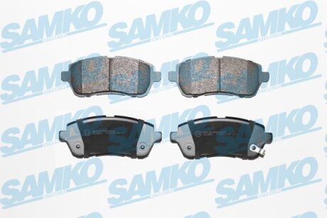 Колодки гальмівні передні Ford Fiesta 08-> (LPR-) SAMKO 5SP1464