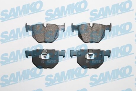 Колод.гальм. зад. BMW X5/X6 07-> (LPR-) SAMKO 5SP1472