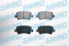 Колодки гальмівні задні Volvo S80, V70, Ford Galaxy, Land Rover Freelander II 06-&gt; (LPR-) SAMKO 5SP1474 (фото 1)