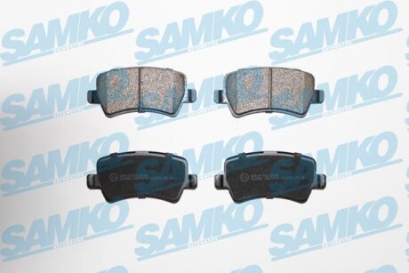 Колодки гальмівні задні Volvo S80, V70, Ford Galaxy, Land Rover Freelander II 06-> (LPR-) SAMKO 5SP1474